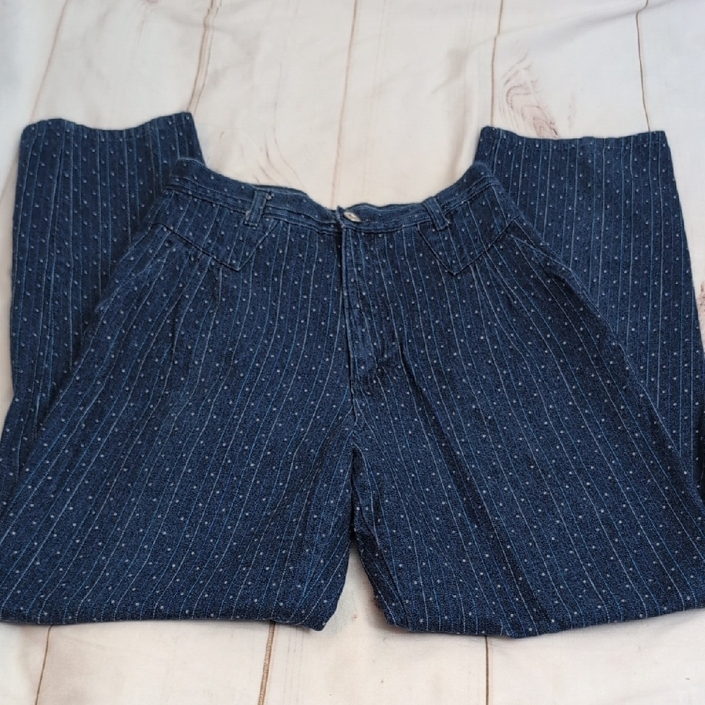 Vintage Wrangler Silverlake Taos Denim Jeans Beautiful Highrise Stripes
